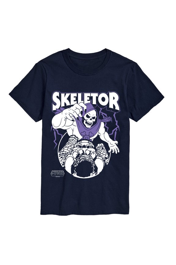- Skeletor Castle - Men's Short Sleeve Graphic T-Shirt