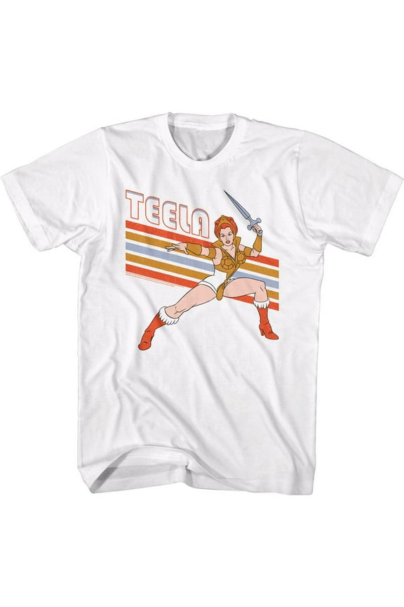 Masters of the Universe Teela White Adult T-Shirt