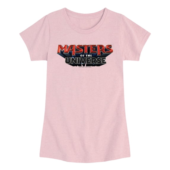Masters of the Universe - Theatrical Logo - Youth Girls Fitted Short Sleeve T-Shirt