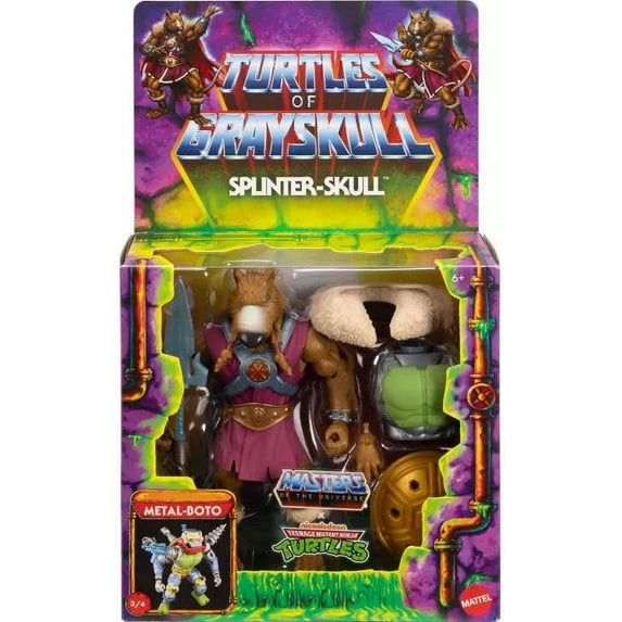 Masters of the Universe: Turtles of Grayskull Splinter Skull Action Figure