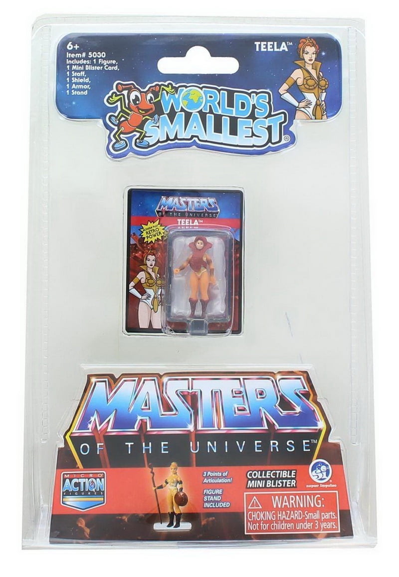 Figurine Micro-Action Masters of the Universe Worlds | Teela