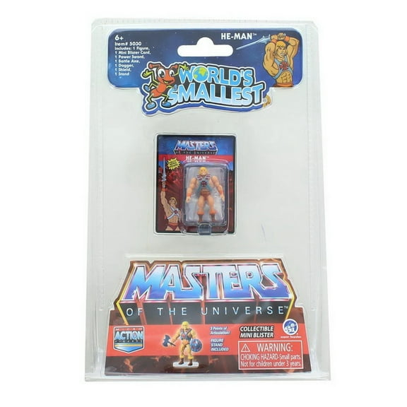 Masters of the Universe World's Smallest Microa Action Figure | He-Man