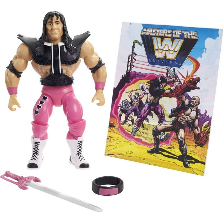 WWE Masters of the Universe Bret Hit Man Hart Action Figure