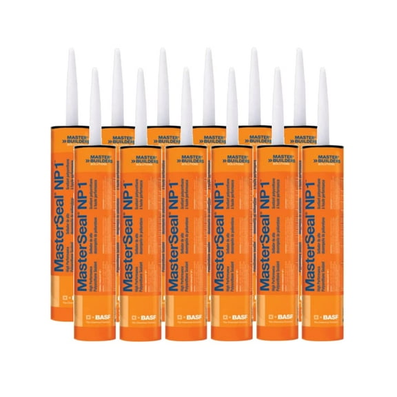 Masterseal NP-1 Stone Polyurethane Sealant Cartridge, 12 - 10.1 Fluid Ounce Cartridges