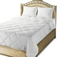 Mastertex COMINHKR077642 Down Alternative Quilted Comforter Super Soft & Lightweight Machine
