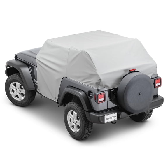 Mastertop 11111509 Cab Cvr 18-cur St Fld 2dr Jl Gray