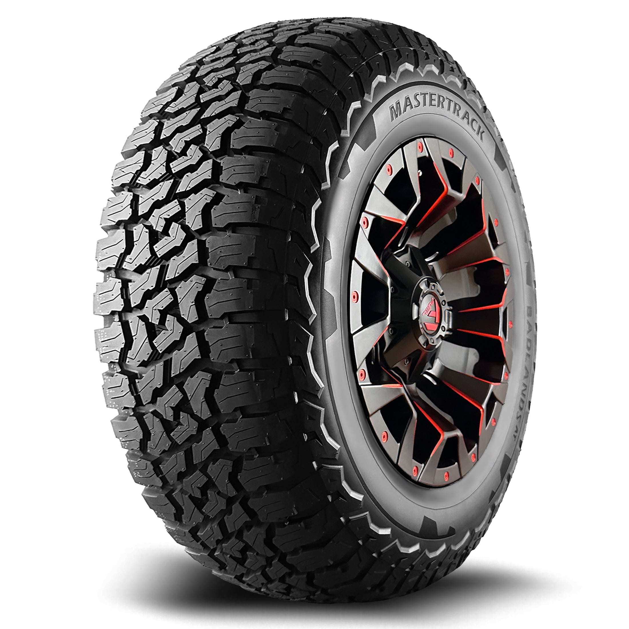 Mastertrack BADLANDS AT All Terrain LT275/65R20 10 Ply E 126S SUV Light  Truck Tire 275/65/20(Tire Only)