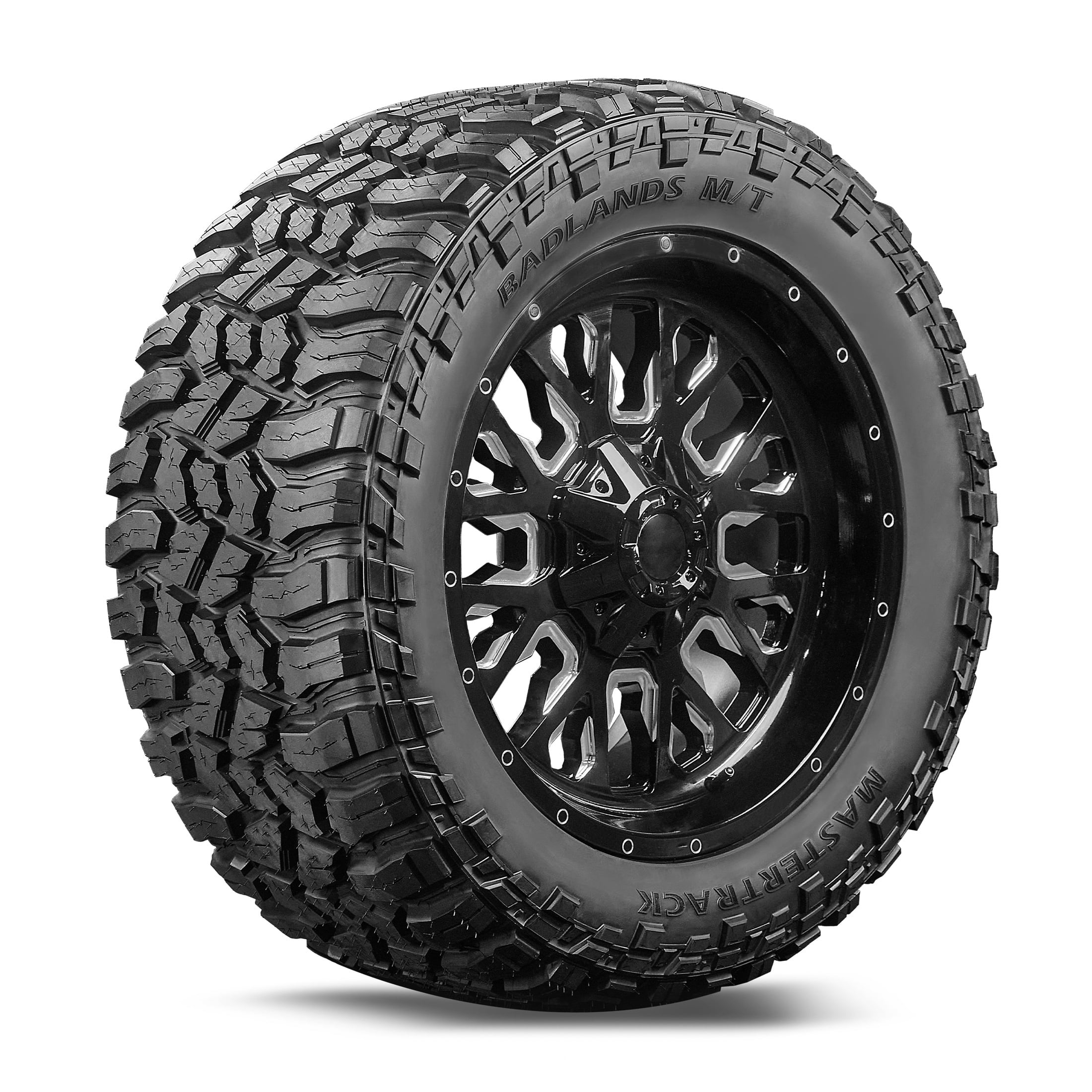 Mastertrack BADLANDS MT 33x12.50R24LT Mud Terrain 33X12.5 R24 101Q 10PR E SUV Light Truck Tire (No Rim)