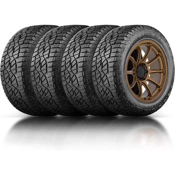 Mastertrack Badlands ATX 235/60R18 107H Extra Load All-Terrain 3PMSF Tire Set of 4