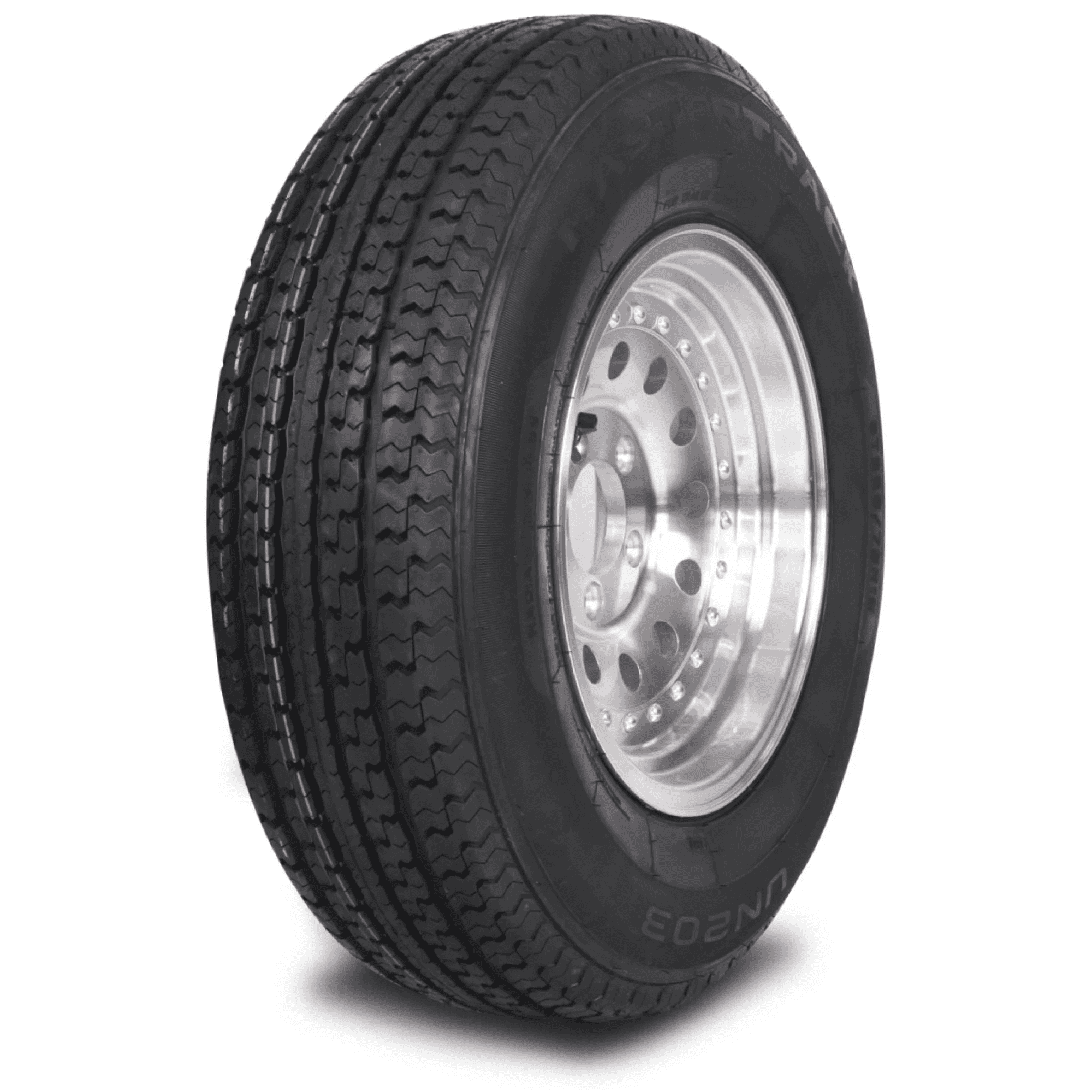 Mastertrack UN203 Radial Trailer ST225/75R15 225/75R15 10 Ply 117/112N E Trailer Tires (No Wheels)