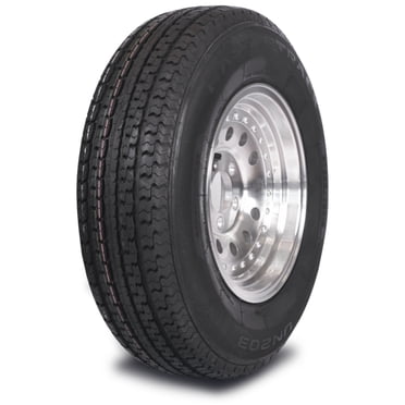 3 Free Country HD Trailer Tires – ST205/75R15 Load Range E 10-Ply W/ Scuff Guard
