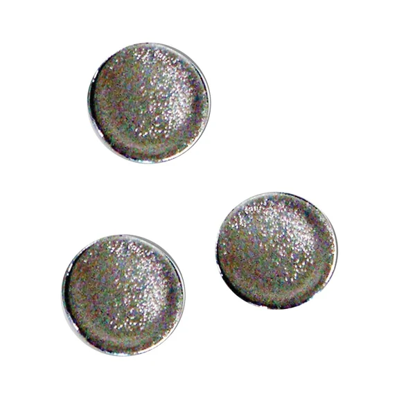 Mastervision Dry Erase Magnet Stones Silver 10/Pack (Im130809)