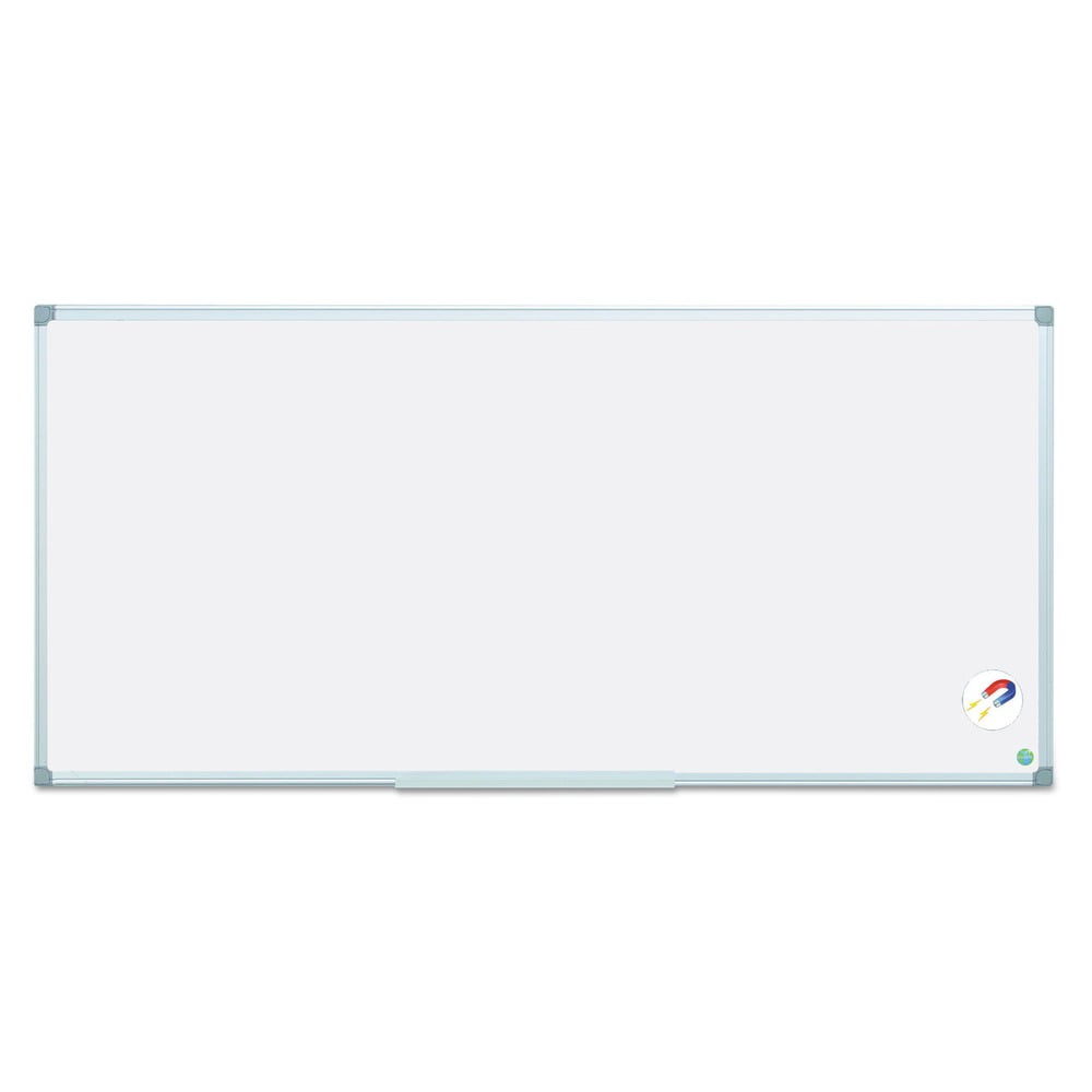 Mastervision Earth Gold Ultra Magnetic Steel Dry Erase Board, 96" x 48", Aluminum Frame