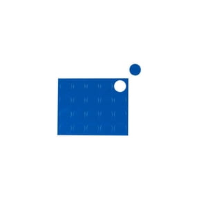 MasterVision, BVCFM1601, Magnetic Color Coding Dots, 20 / Pack, Blue