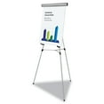 thumbnail image 1 of Mastervision Telescoping Tripod Display Easel Adjusts 35" to 64" High Metal Silver FLX09102MV, 1 of 6
