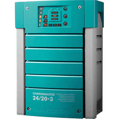 Mastervolt ChargeMaster 20 Amp Battery Charger - 3 Bank, 24V