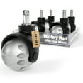 Mastery Mart Heavy Duty Office Chair Caster Wheels Replacement for Carpet and Hard Wood Floors