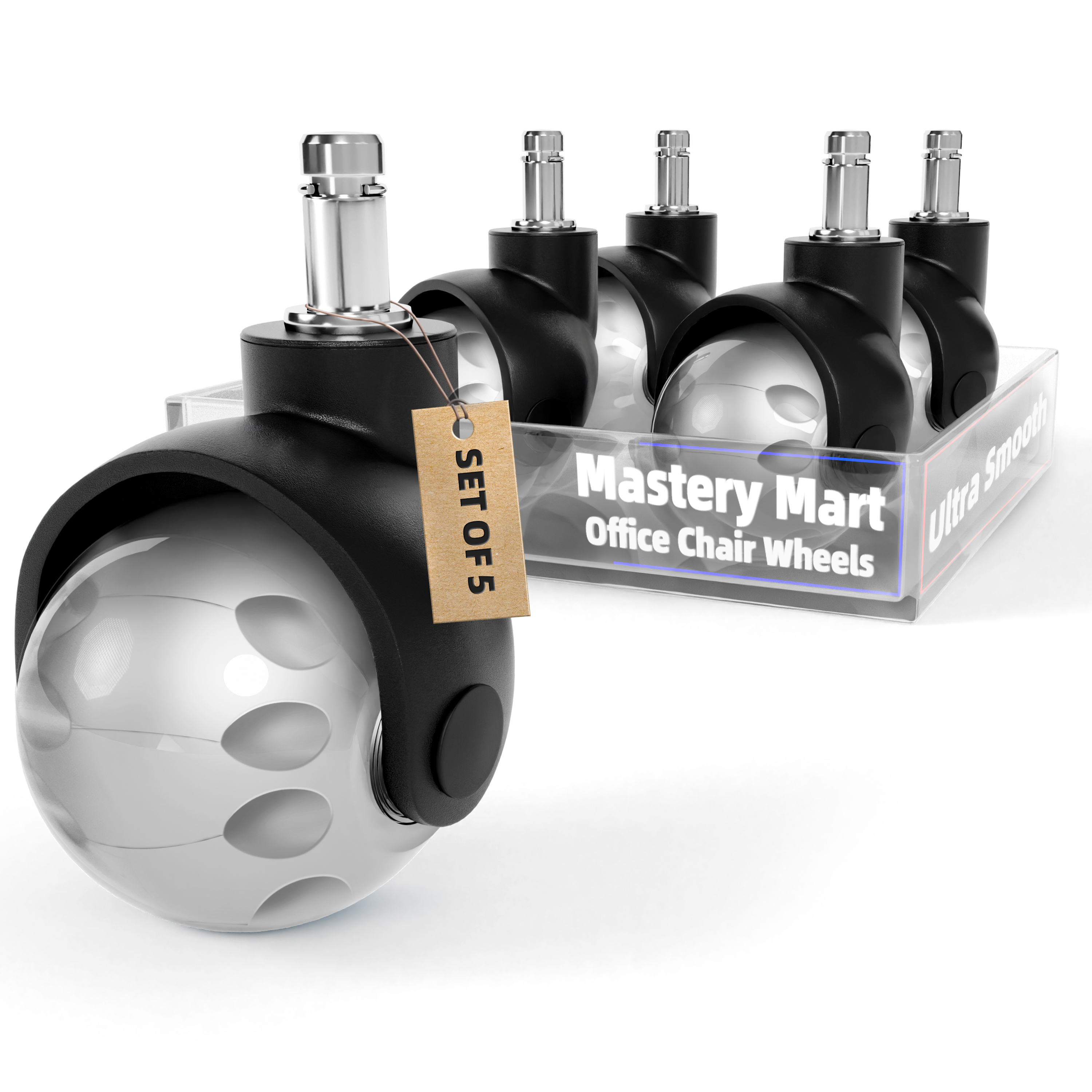 HEALTHLINE Wheels for Walker Rollator, Medline Drive Rollator Wheels