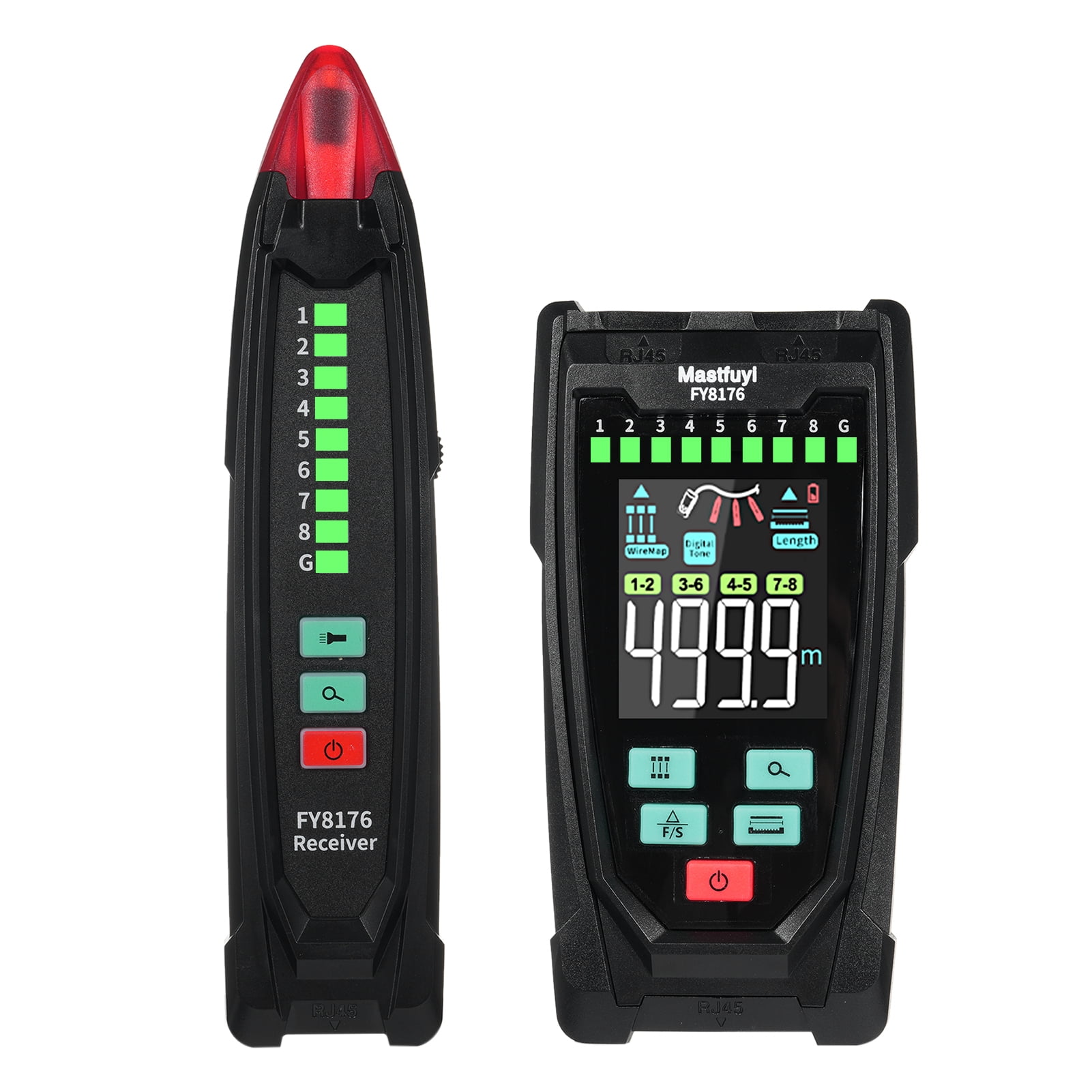 Mastfuyi FY8176 Network Cable Tester, Handheld Tester