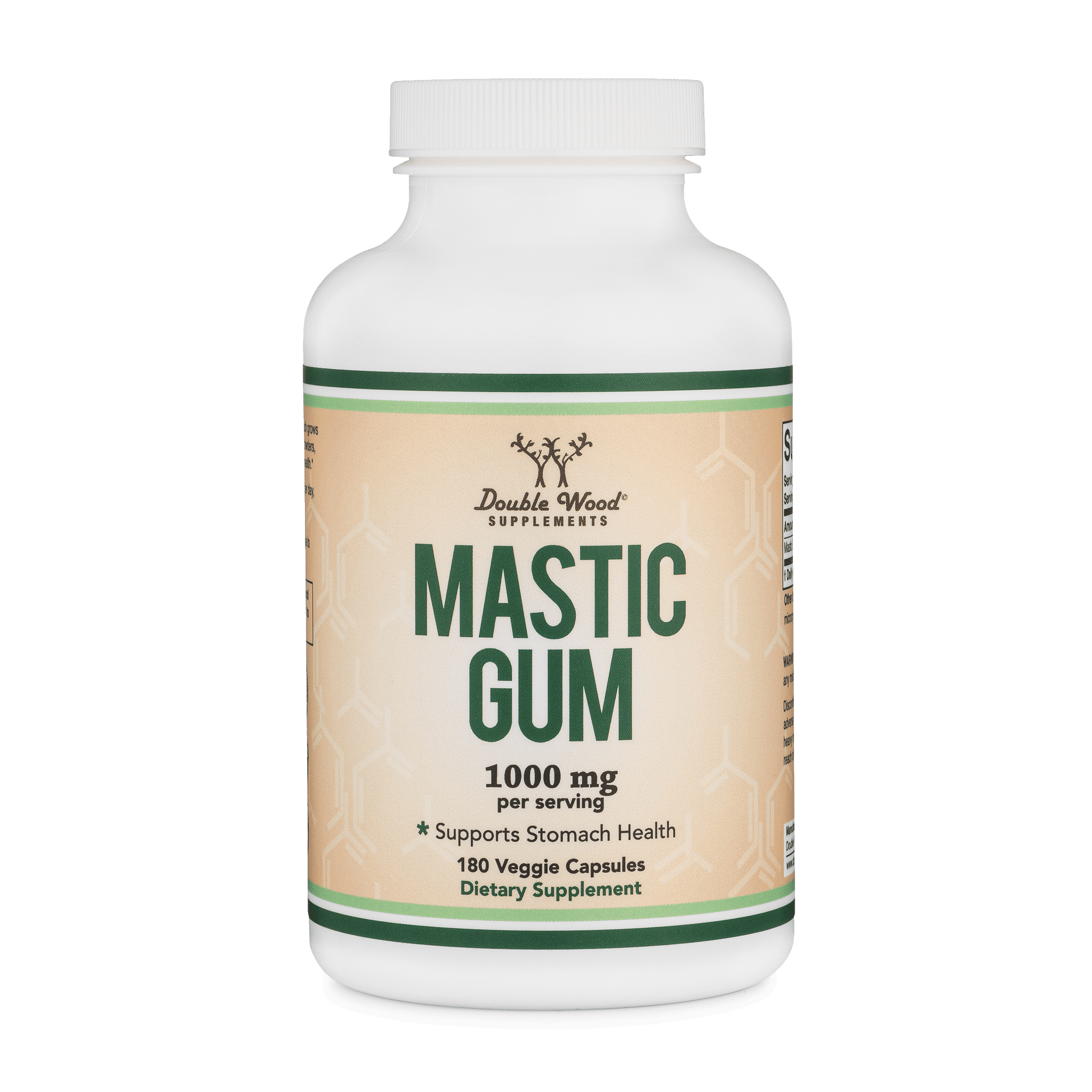 Mastic Gum 180 x 500 mg capsules Supports Digestive Health