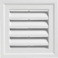 Mastic/Plygem 14" x 14" Square Gable Vent, Case of 8
