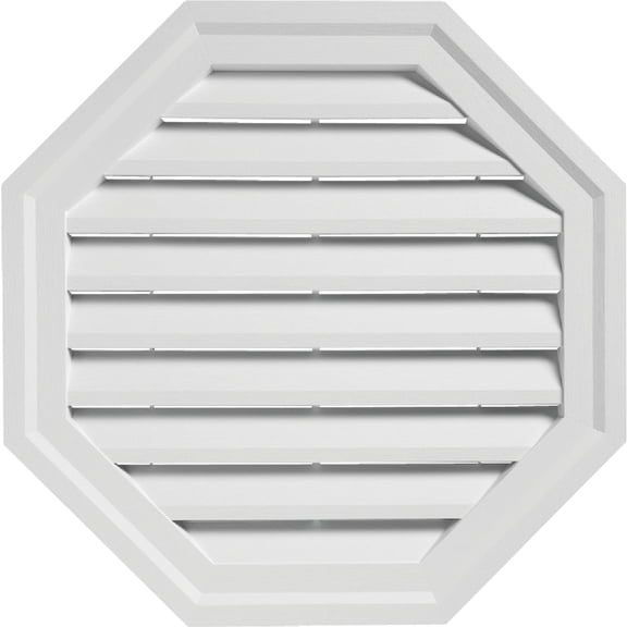 Mastic/Plygem 22" Octagon Gable Vent - Pack of 8