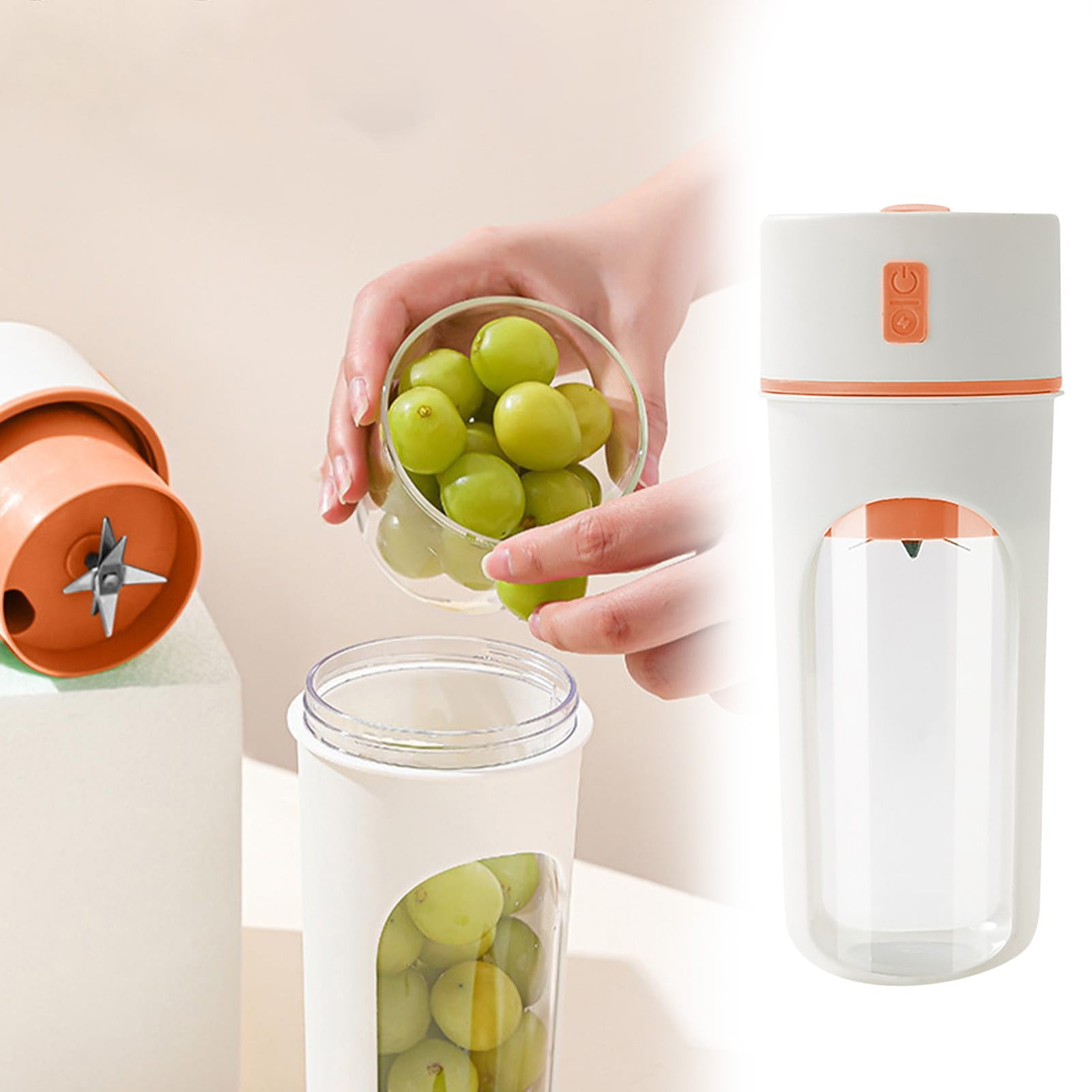 Masticating Juicers Cold Press Small Juice Cup Household Mini Juice Cup