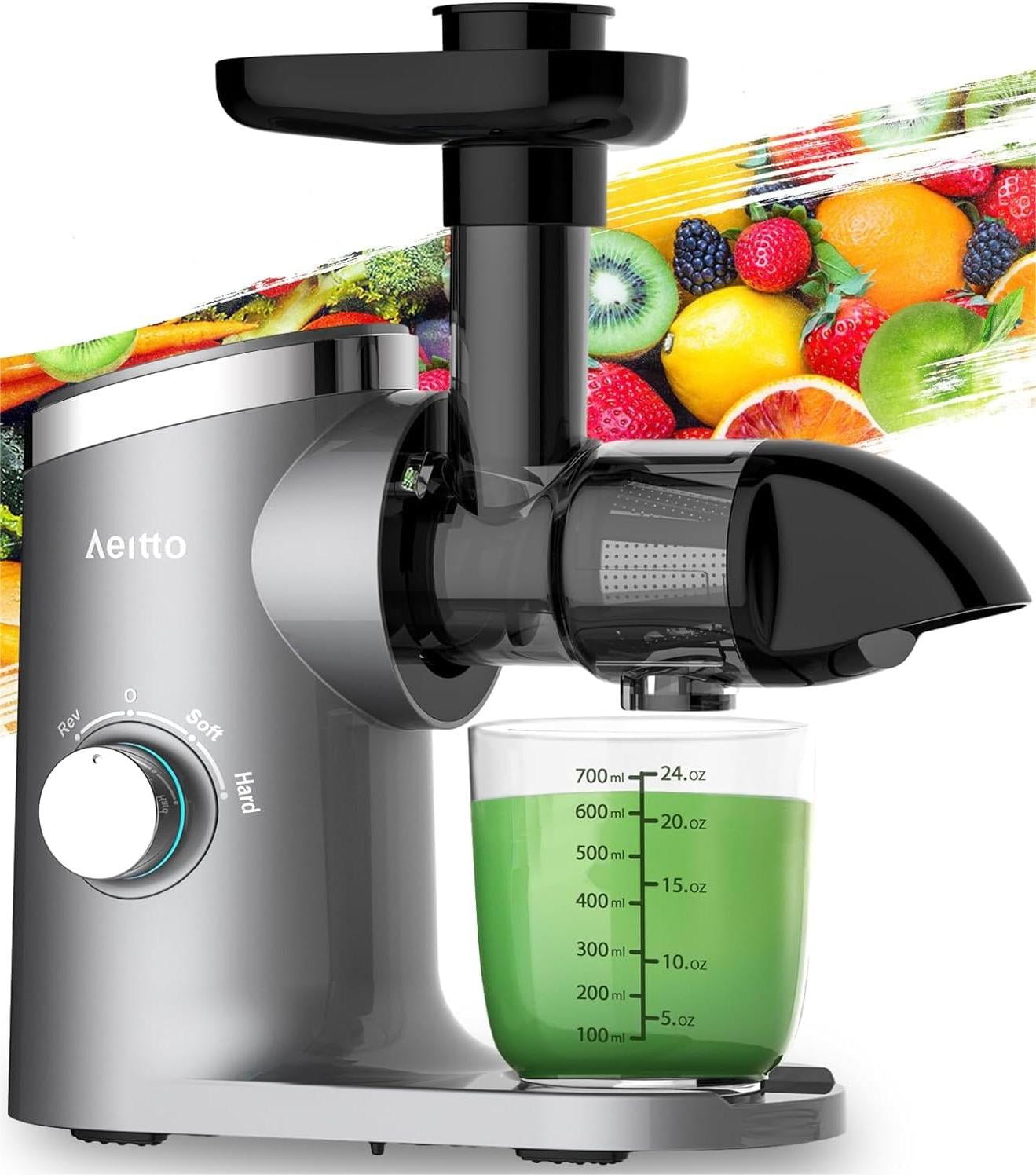 Slow sale juicer masticating