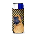 thumbnail image 1 of Mastiff Candy Corn Halloween Portrait Ultra Hugger for slim cans, 1 of 6