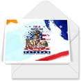 thumbnail image 1 of I'm a Mastiff Dad and a Veteran, Nothing Scares me Happy Father's Day 7x5in Folded Greeting Card Mastiffs Dog Lover Gifts Idea Single Note Card with Envelope - 00006, 1 of 5