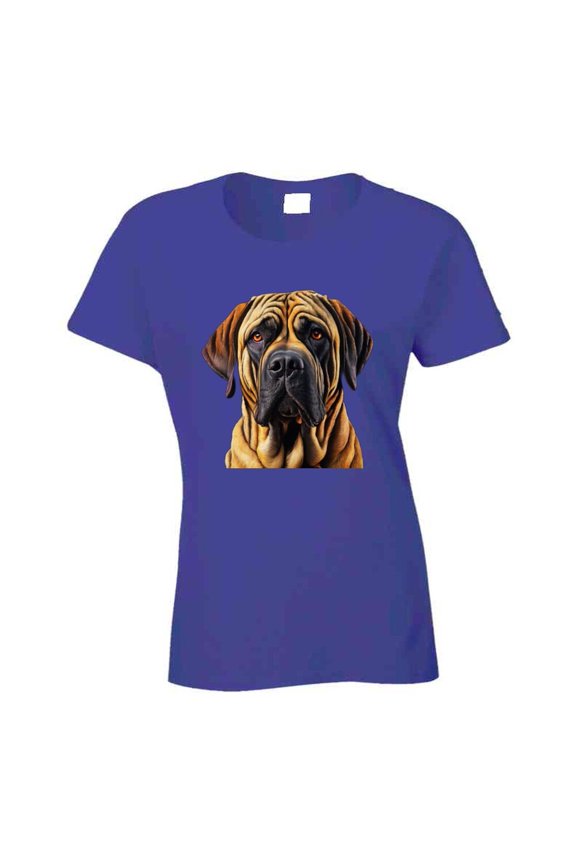 Mastiff Ladies T Shirt