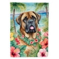 thumbnail image 1 of Mastiff Luau Garden Flag 11.25 in x 15.5 in, 1 of 5