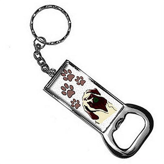 Mastiff Of Fabulousness Keychain Key Chain Ring Bottle Bottlecap Opener