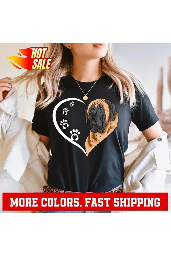 Mastiff Shirt Women, Mastiff Gifts, Mastiff Tshirt Girls, Mastiff T Shirt For...