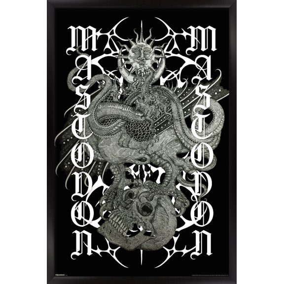Mastodon - Drakul Gothic Wall Poster, 22.375" x 34" Framed