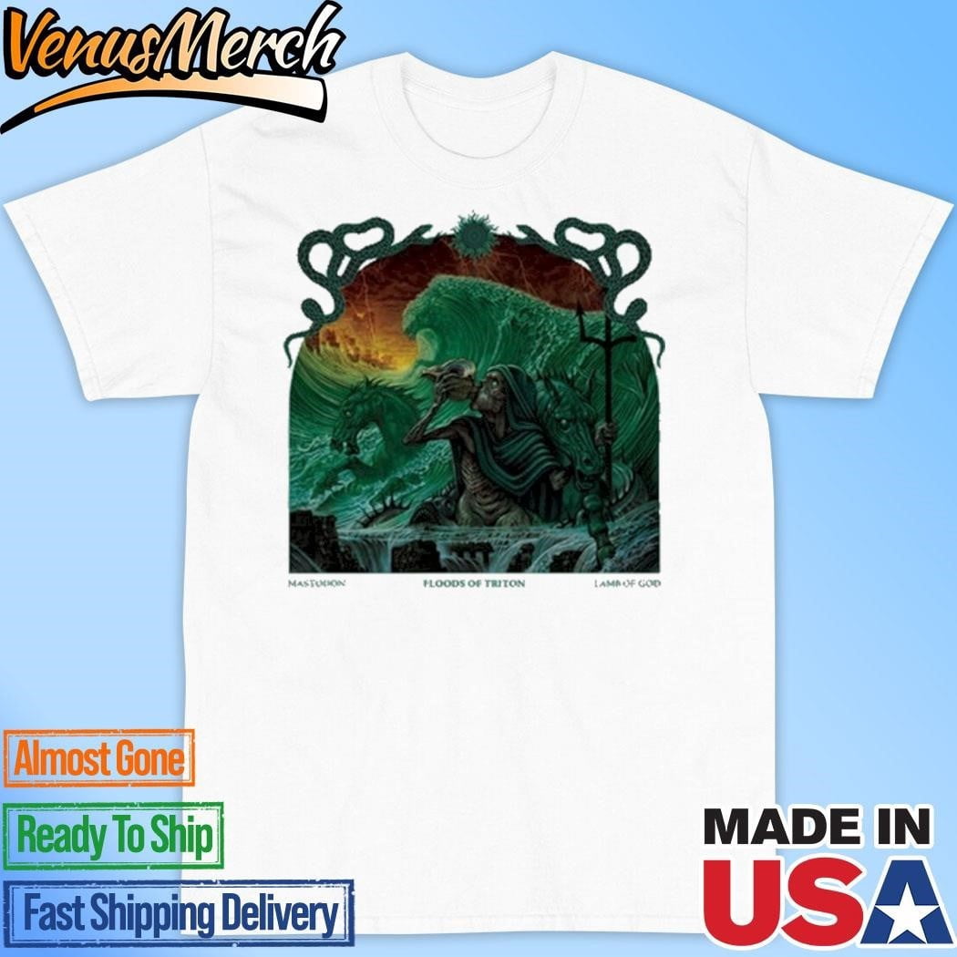 Mastodon X Lamb Of God Floods Of Triton Album Shirt