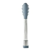 Mastrad Kitchen Tongs, Stand Up Design Silicone & Metal Grey 11 Long