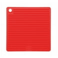 thumbnail image 1 of Mastrad Orka Silicone Pot Holder & Trivet, Red, 1 of 2