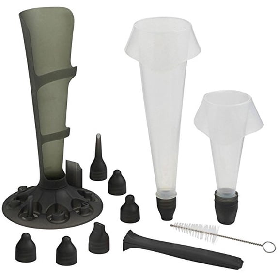 Mastrad A38261 Pastry Bag Set - Charcoal