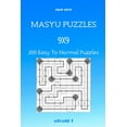 thumbnail image 1 of Masyu Puzzles - 200 Easy to Normal Puzzles 9x9 vol.1, (Paperback), 1 of 1