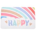 thumbnail image 1 of Mat Bathroom Bath Rainbow Rug Rugs Floor Mats Carpet Non Fun Door Anti Water Kitchen  Absorbent Gym Office Chair, 1 of 8