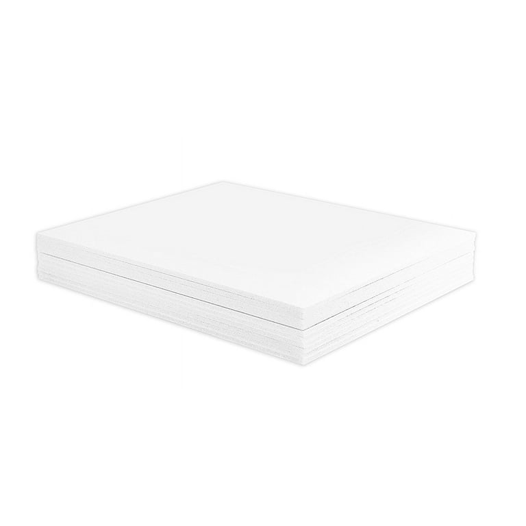 UCreate Foam Board, White, 20 inch x 30 inch, 10 Sheets