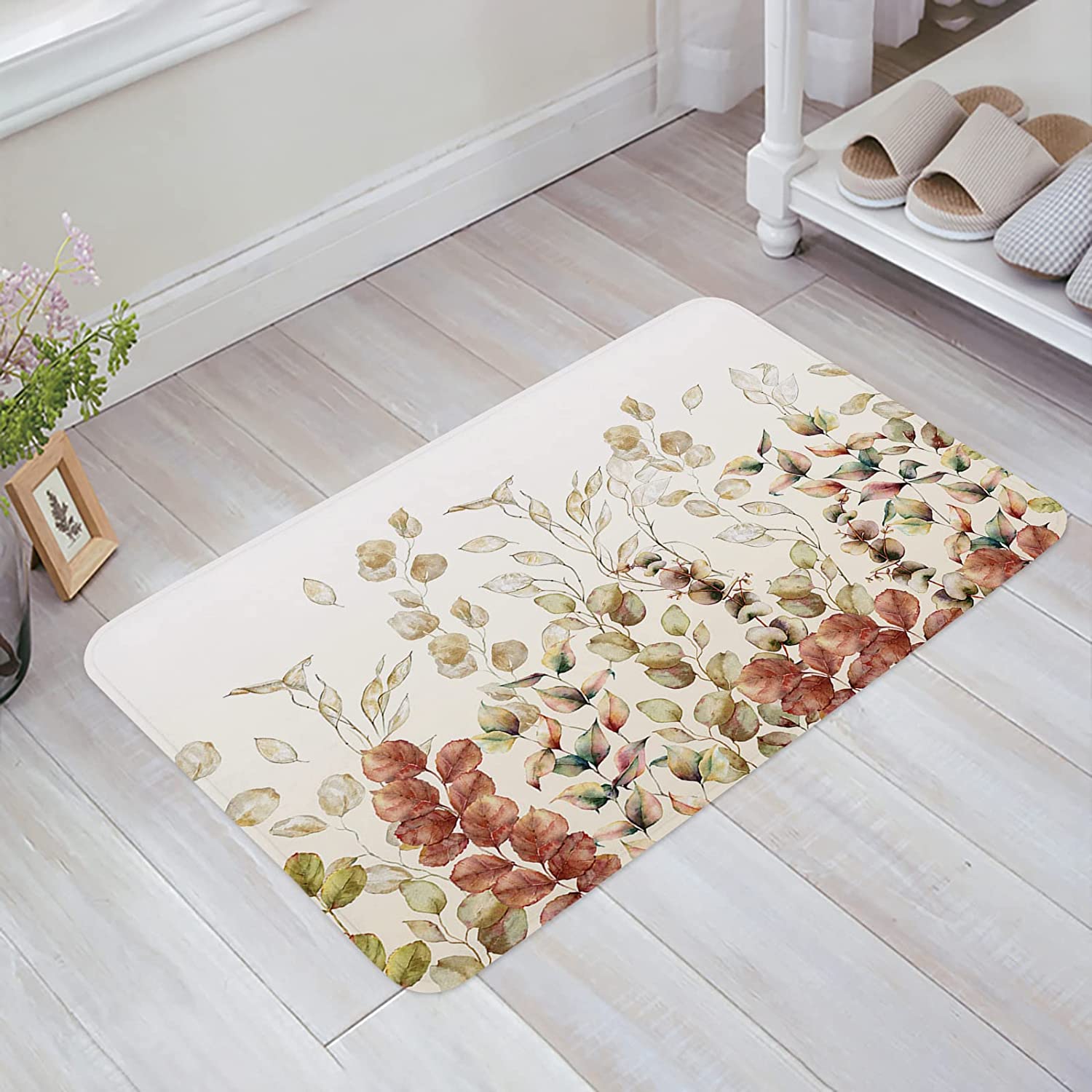 Mat for Front Door Inside Door Mat Independence Day Kitchen Rug Touch