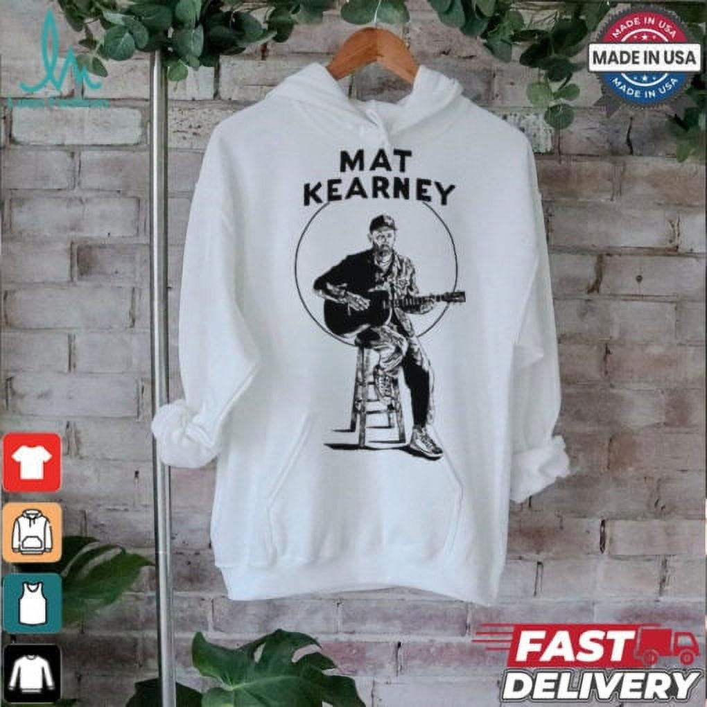Mat Kearney Guitar Stool Tour 2024 Hoodies - Walmart.com