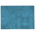 thumbnail image 1 of Mat The Basics Bys2060 Rug In Petrol - (5 Foot 6 Inch x 7 Foot 10 Inch), 1 of 2