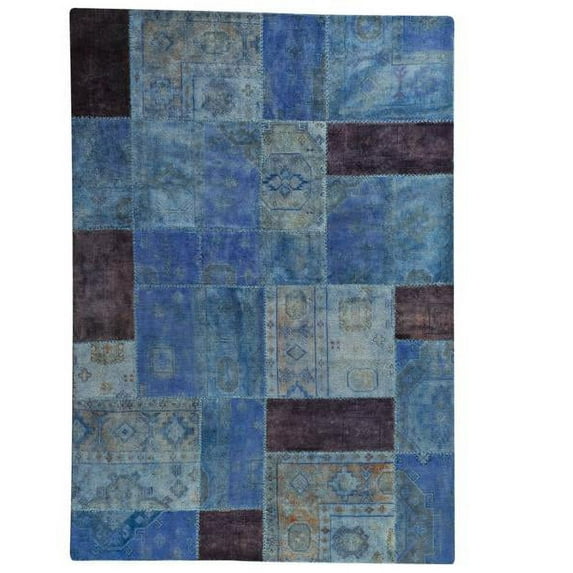 Mat Vintage Bys2070 Rug In Lt.Blue - (7 Foot 10 Inch x 9 Foot 10 Inch)