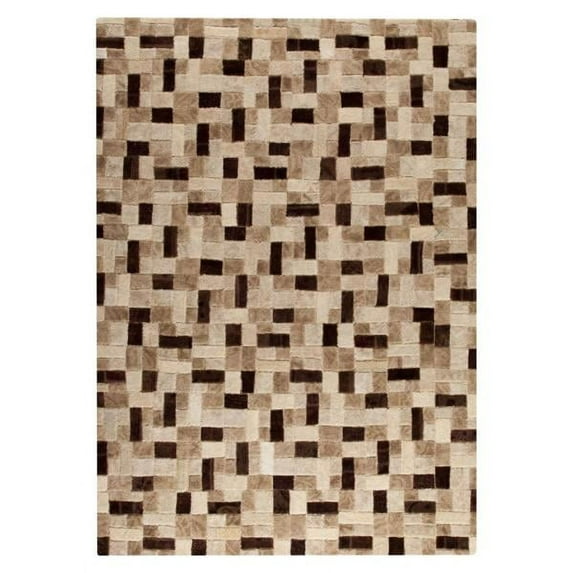 Mat Vintage Bys2071 Rug In Beige - (5 Foot 2 Inch x 7 Foot 6 Inch)