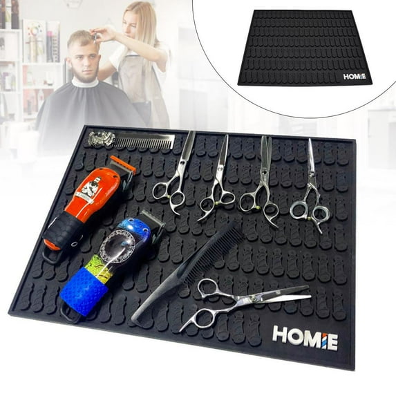 Mat for Hair Styling Tools Station for Hair Straightener Hot Styling Tool Salon Use Flat Iron Tool from Falling or Slipping 18x 14 inch