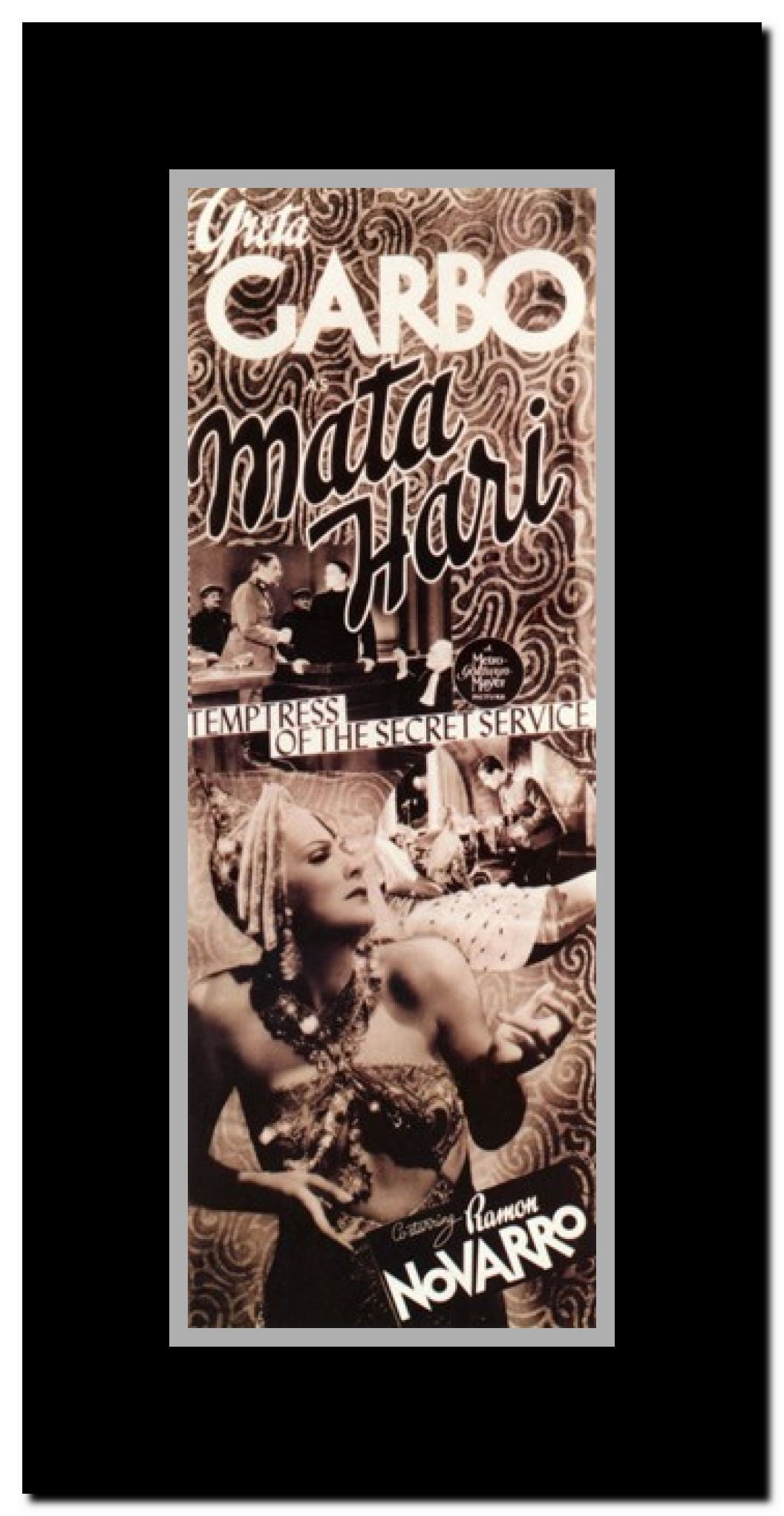 Mata Hari Framed Movie Poster