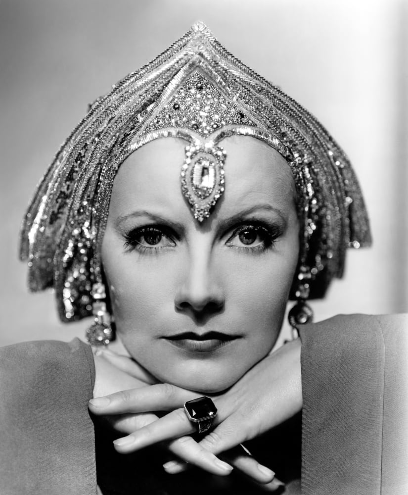 Mata Hari, Greta Garbo, Portrait By Clarence Sinclair Bull, 1931 Poster ...